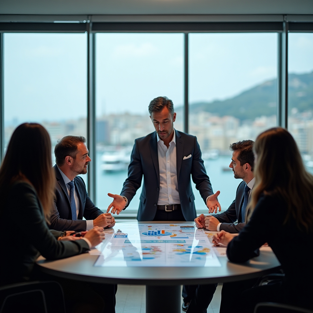 Réunion stratégique chez Wstonecrest